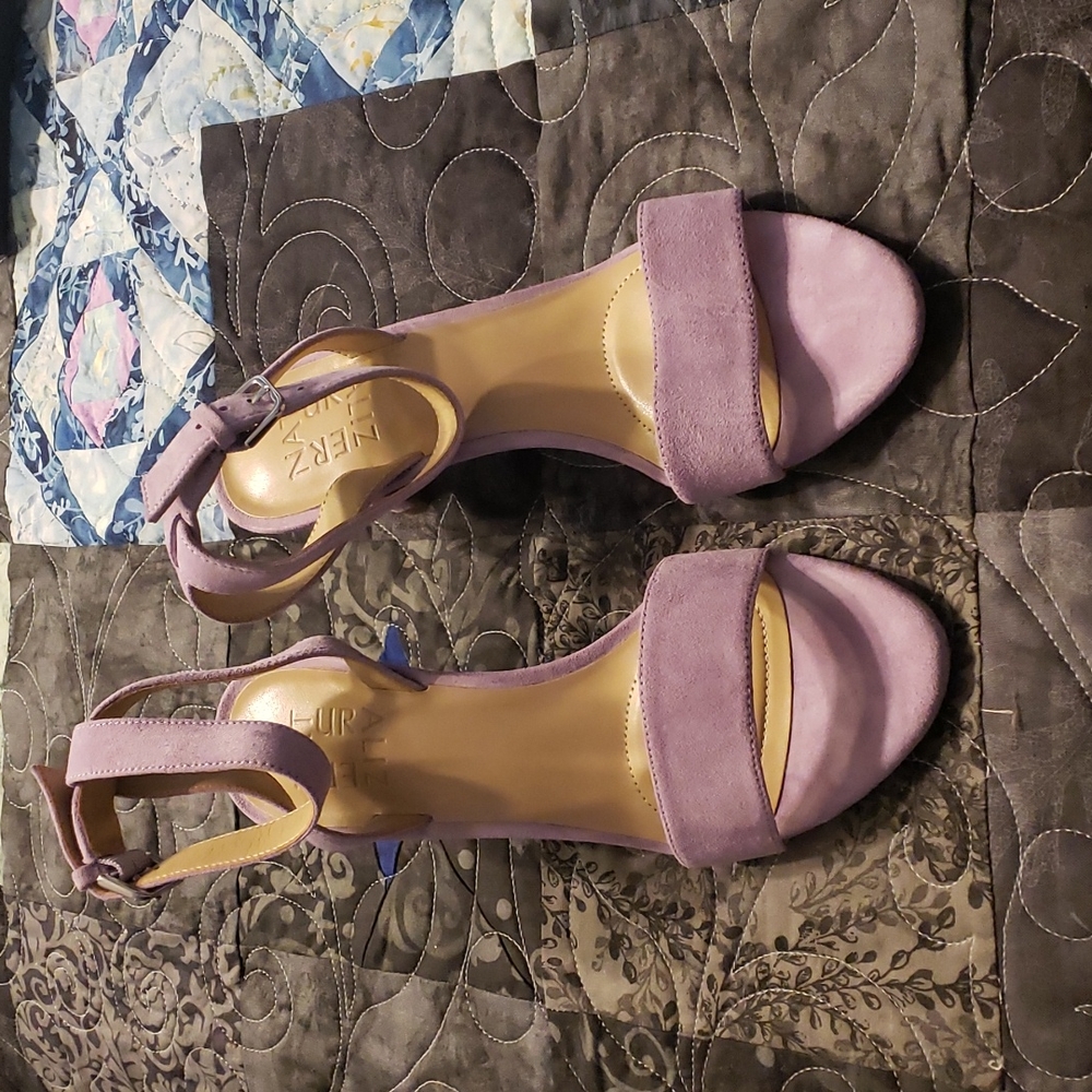Naturalizer Kitten Heel Open Toe Sandals,  Sz 6, New in Box